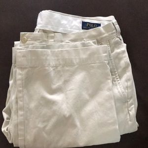 Khaki Polo Dress Pants